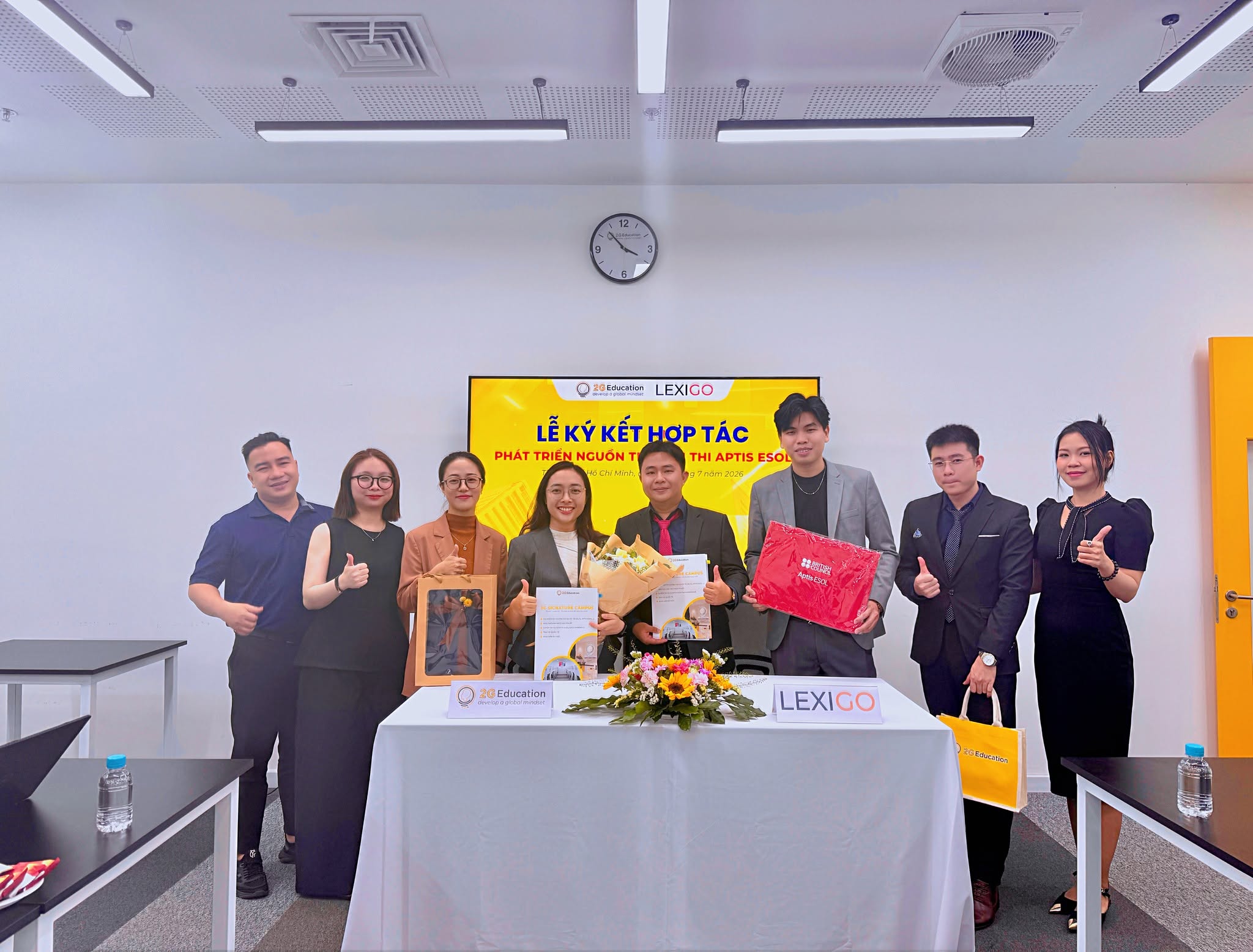 LEXIGO ký kết hợp tác cùng 2G Education